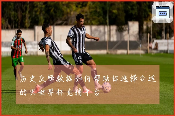 历史交锋数据如何帮助你选择合适的买世界杯竞猜平台