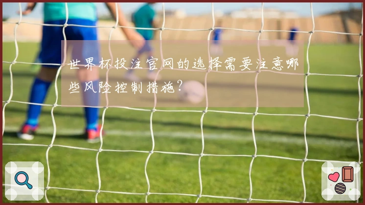 世界杯投注官网的选择需要注意哪些风险控制措施？